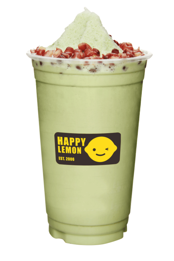 Red bean Matcha smoothie