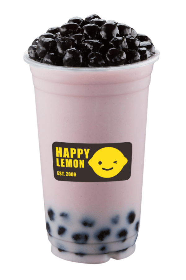 Taro Milk Tea with Boba